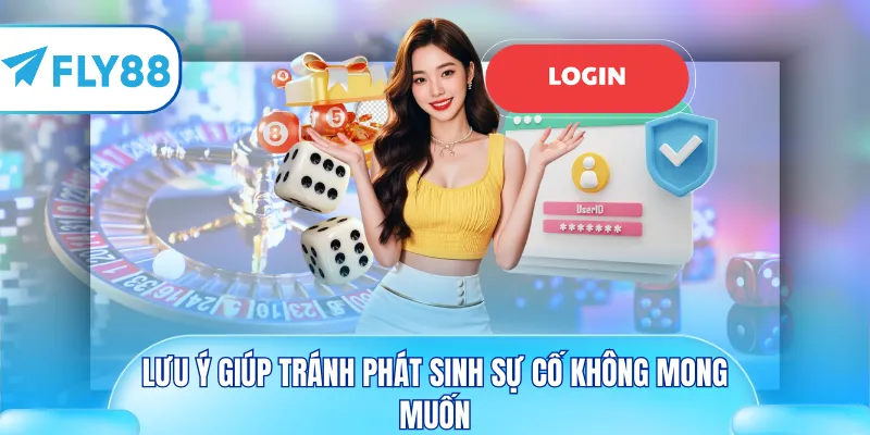 Lưu ý giúp tránh phát sinh sự cố không mong muốn