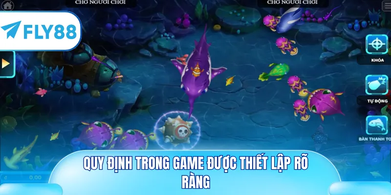 Quy định trong game được thiết lập rõ ràng